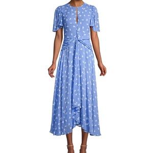 Shoshanna Flutter Sleeve Dress